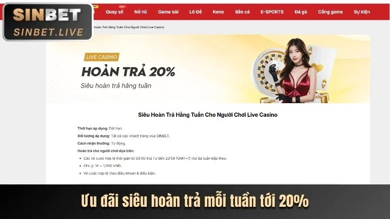 Thưởng Cược Xiên